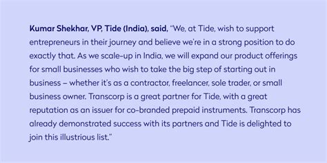 Tide partners with Transcorp to roll-out RuPay powered Expense Card ...