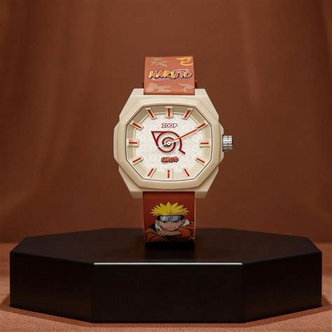 Buy Online Zoop Naruto Analogue Watch with Beige Case and Burnt Orange ...