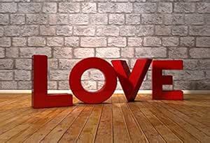 LFEEY 6x4ft Vinyl Backdrop Happy Valentine's Day Photography Background ...