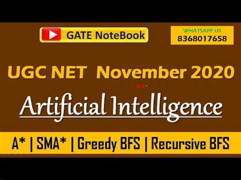 A* - SMA* - Greedy BFS - Recursive BFS Video Lecture - Crash Course for ...
