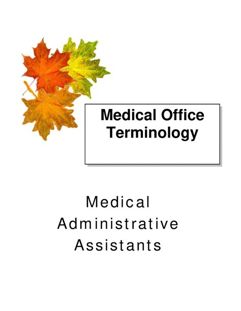 2017 86746-Medical Office-Terminology - Medical Office Terminology M e ...