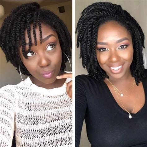 60 Beautiful Two-Strand Twists Protective Styles on Natural Hair for ...