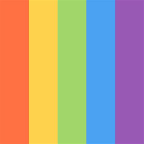 Rainbow Color Palettes: Vibrant, Muted, Boho & Pastel 🌈 - ColorMagic