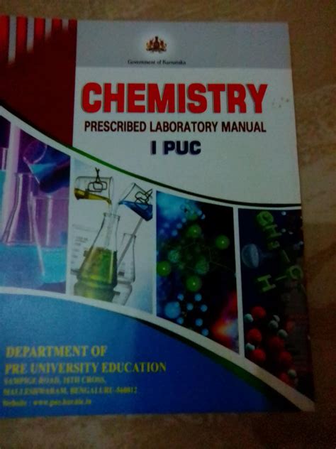 Chemistry 1 puc laboratory manual ncert karnataka : Amazon.in: Books
