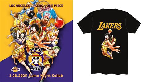 L'équipe des Lakers s'associe au manga One Piece pour une collection ...