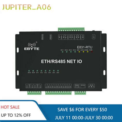 Digital Quantity RS485 Ethernet Modbus TCP RTU Relay | Ubuy India