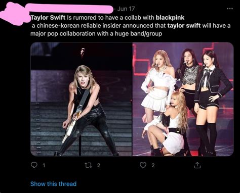 Netizens react to rumors of a BLACKPINK x Taylor Swift collaboration ...