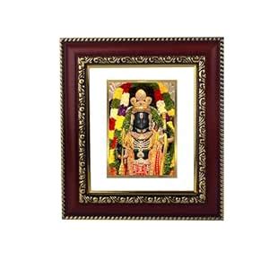 DIVINITI 24K Gold Plated Ram Lalla Photo Frame For Home Decor, Wall ...
