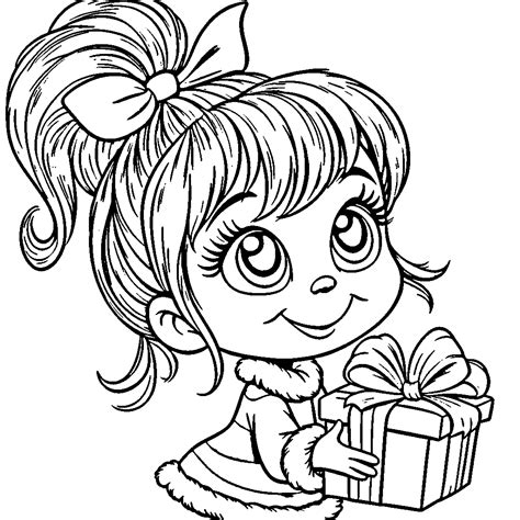 Cindy Lou Who Coloring Pictures