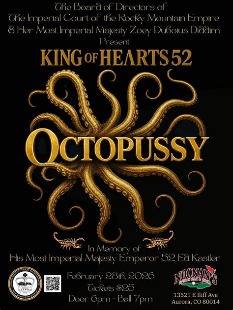 King of Hearts 52 - Octopussy , Noonan's Sports Bar & Grill, Aurora, 28 ...