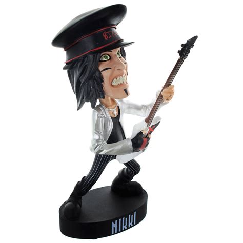Motley Crue Nikki Sixx Hat Head Knocker 375241 | Rockabilia Merch Store