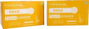 DOKO Exotic Tulsi Ginger Green Tea , 100% Natural Ingredients , No ...