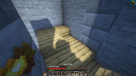 Cool and simple stair design I found : r/Minecraft