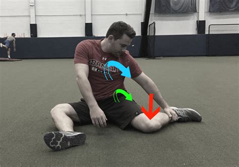 Hip External Rotation Stretch