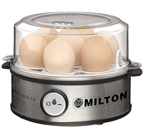 Buy Milton Smart Instant Egg Boiler | boil upto 7 eggs | 3 boiling ...