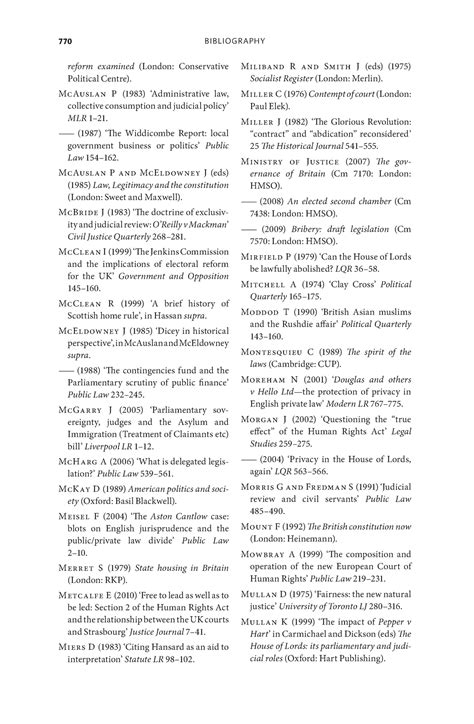 Constitutional Law, Administrative Law, and Human Rights A Critical ...