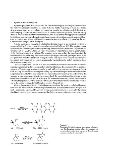 Synthetic helical polymers - organic chemistry - Studocu