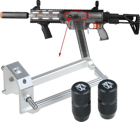 Buy WORKER Double Side Pull Grip Kits for Nerf N-Strike Elite ...