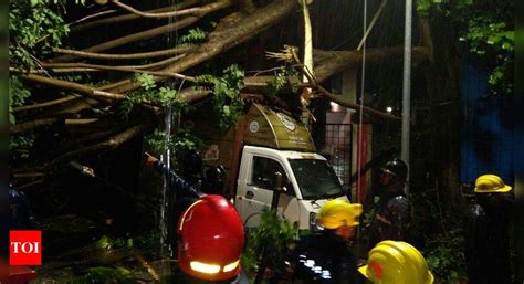 Thane Rains: Rain fury in Thane: Tree fall, flooding order of the day ...