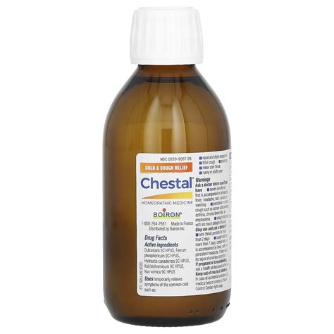 Boiron, Chestal, Cough Syrup, 6.7 fl oz (200 ml)