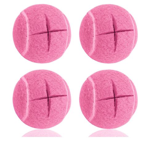 Precut Walker Tennis Balls 4 Pcs Balls with Precut Opening for Easy ...