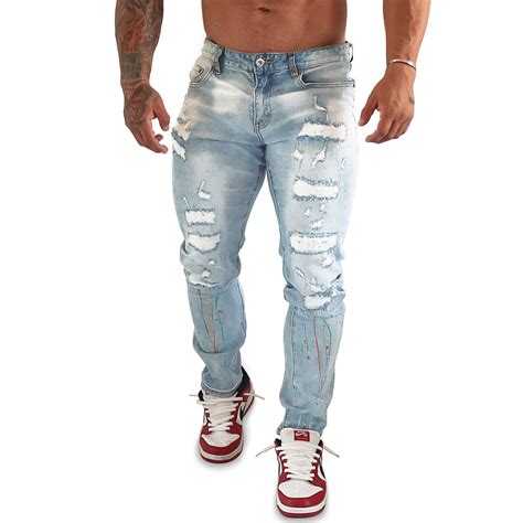 Ripped skinny jeans online