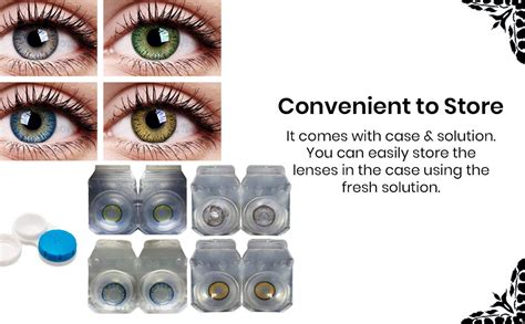 Soft Eye Monthly Color Contact Lenses Combo Pack