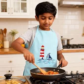 Buy The White Cradle Kids Organic Embroidered Twill Cotton Apron ...