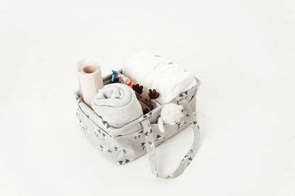 Diaper Caddy Bag - Flying Sheep – Good Bamboo Diapers