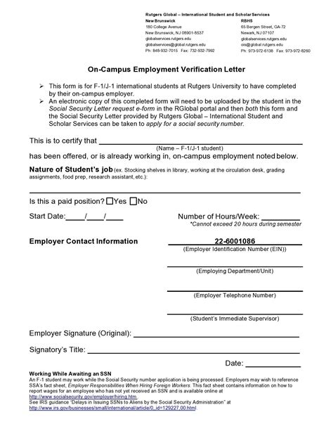 20 EIN Verification Letters (147c Letters) ᐅ TemplateLab