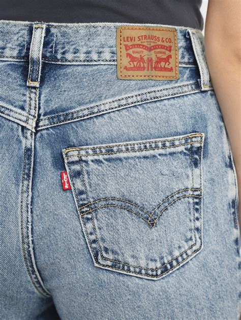 Women's 80s Mom Blue Loose Fit High Rise Jeans – Levis India Store