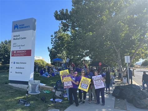 Historic Kaiser healthcare worker strike continues into third day | Contra Costa Herald