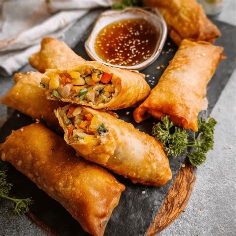 How to Make Pork and Vegetable Egg Rolls Fast
