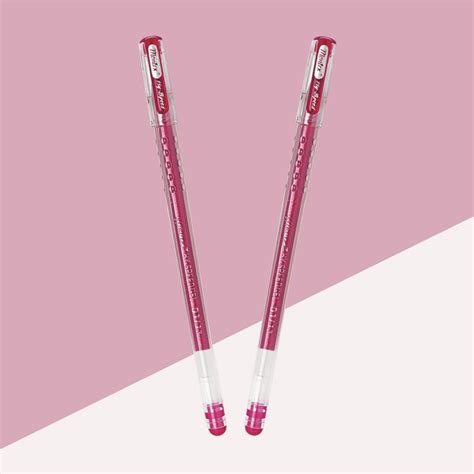(2 Pcs.) Montex Hy-Speed Sparkle Pens in Pink – Topperskit LLP