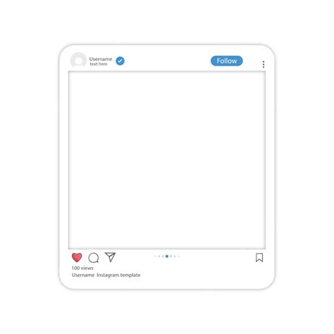 Blank Instagram Profile Template - MSF Resources