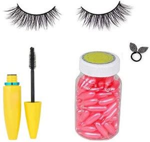 LOVE YOU MOM eyes mascara+eyelash eyes+rabbit rubber+vitamin capsule ...