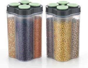 Qtrix Plastic Grocery Container - 2000 ml Price in India - Buy Qtrix ...