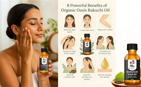 Buy Rotex Organic Oasis Bakuchi Oil (Babchi Oil) – 100% Pure & Natural ...