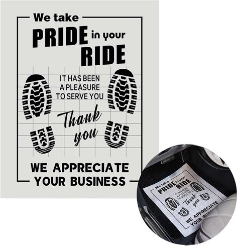 Amazon.com: 100Pcs Paper Floor Mats for Cars, Disposable White ...