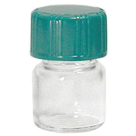 Qorpak Sample Vial, 0.33dram, 22mm dia., PK144 GLC-08764 | Zoro