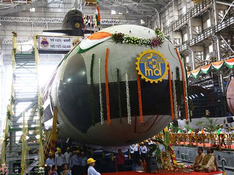 Kalvari: Indian Navy's first Scorpene class stealth submarine ...
