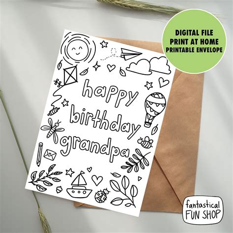 Happy Birthday Grandpa Card Ideas at Brenda Langer blog