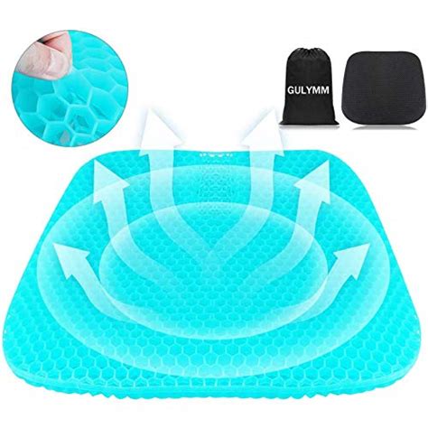 Buy Gel Seat Cushion, Office Gel Seat Cushion for Long Sitting, Chair ...
