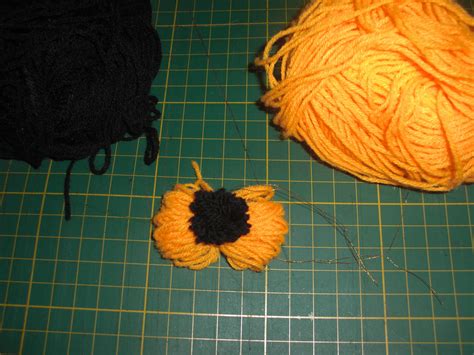 Image result for Small Flower Using Thread and Hand