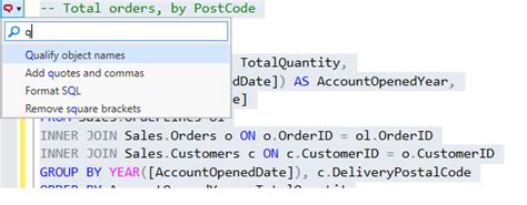 T-SQL Prompt for Input 的图像结果