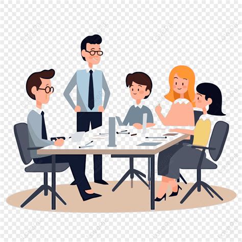 Cartoon Meeting PNG 的图像结果