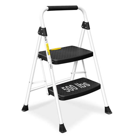 Snapklik.com : SocTone 2 Step Ladder, Folding Step Stool For Adults