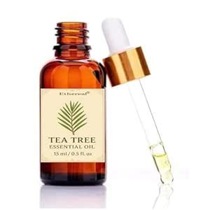 Ethereal Tea Tree Essential Oil 100% Pure, Natural for Skin, Hair, Face ...