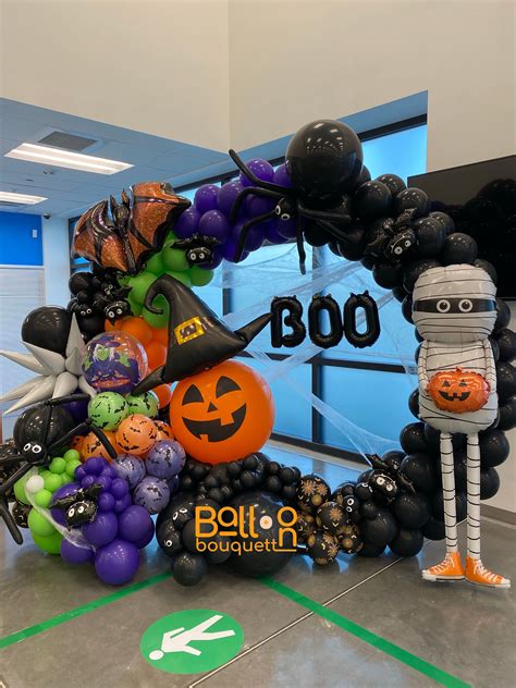 Balloon Arch For Halloween at Sara Wentworth blog