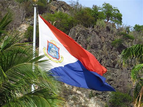 Flag of Sint Maarten/St Martin